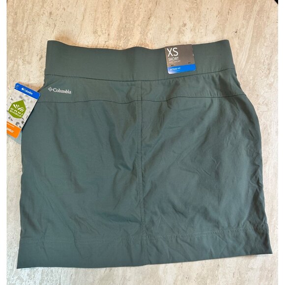 NWT Womens Columbia Green Omni-Shield Active Fit XS Travel Skort - Picture 8 of 8